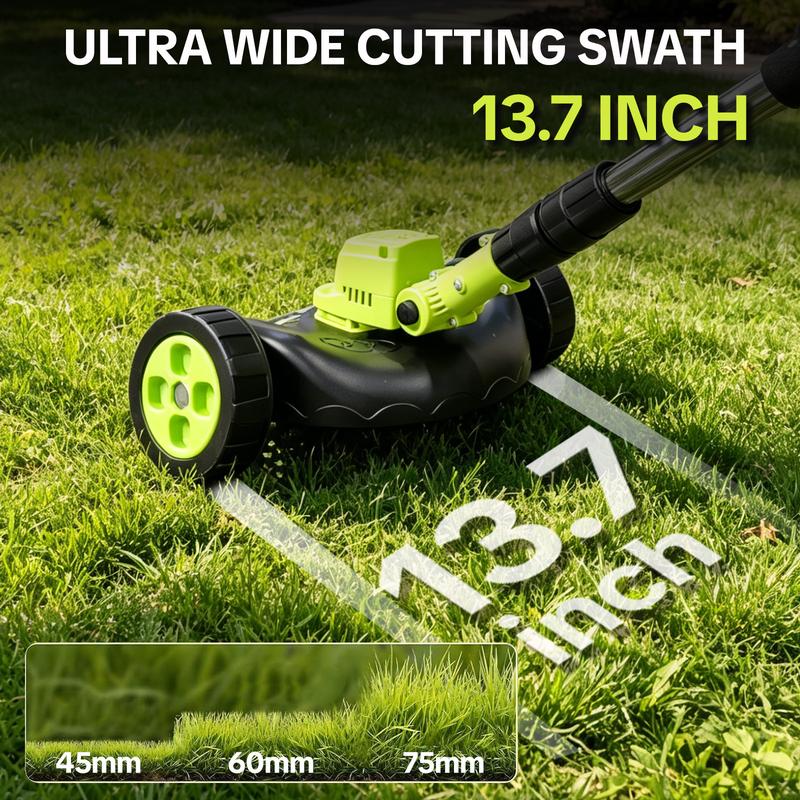 SEESE Cordless Lawn Mower