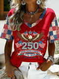 Women's 250th Anniversary Printed Short-Sleeve T-Shirt