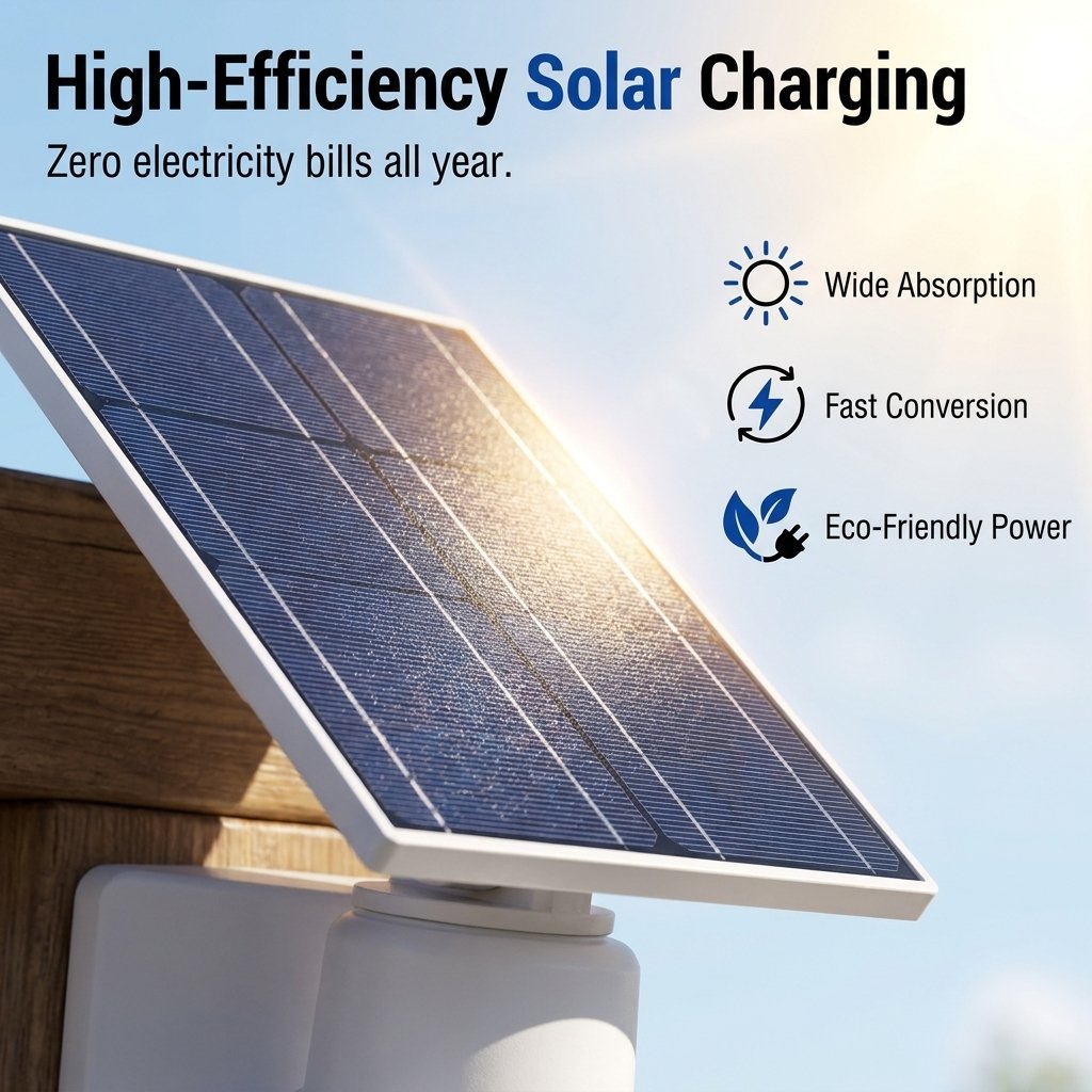 🔥LAST DAY SALE 49% OFF-⏰Solar-Powered Simulated Surveillance Camera Street Light