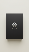 Matte Black Gift Box With Embossed Logo