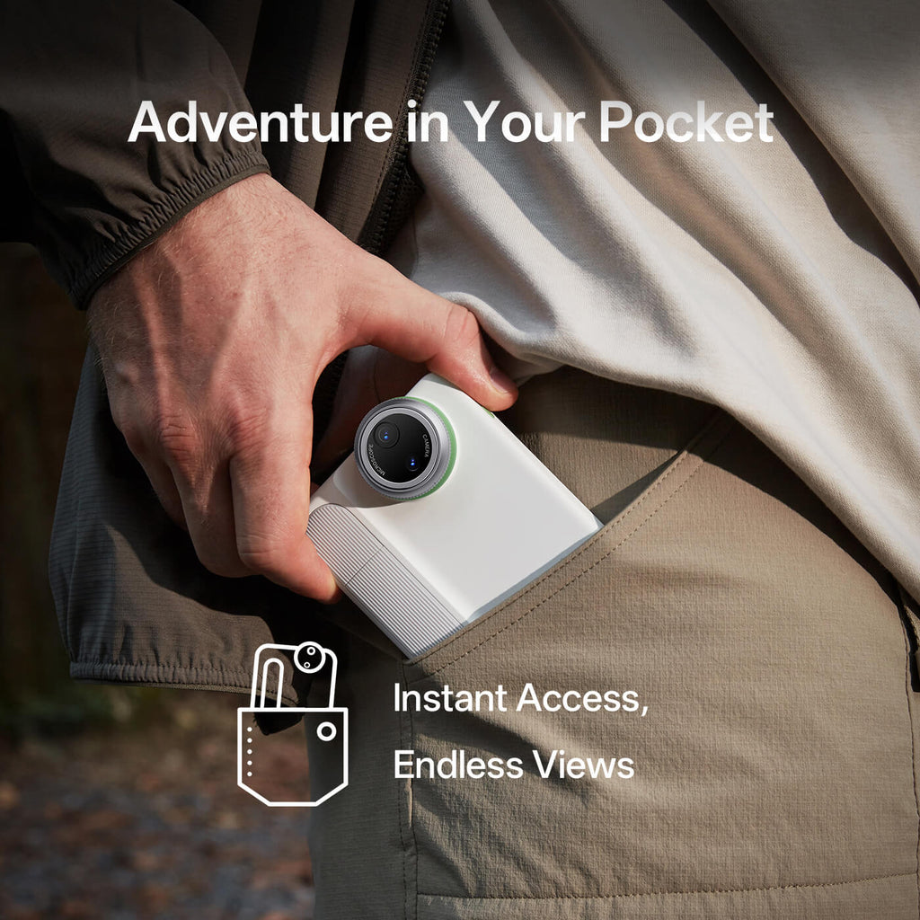 Littpopo MicroCam X1 - Point and Shoot Camera With 40X Magnification Micro Mode