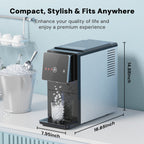 Kismile Countertop Nugget Ice Maker 58015RIM0